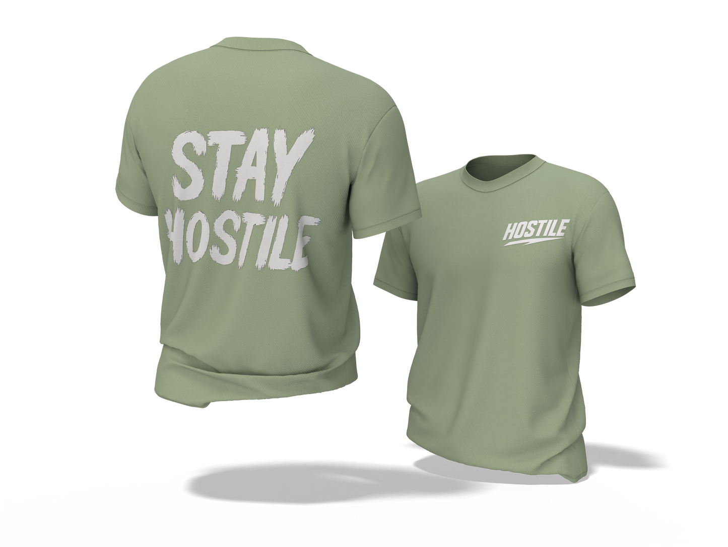 HOSTILE TEE – Oversized Faded Edition