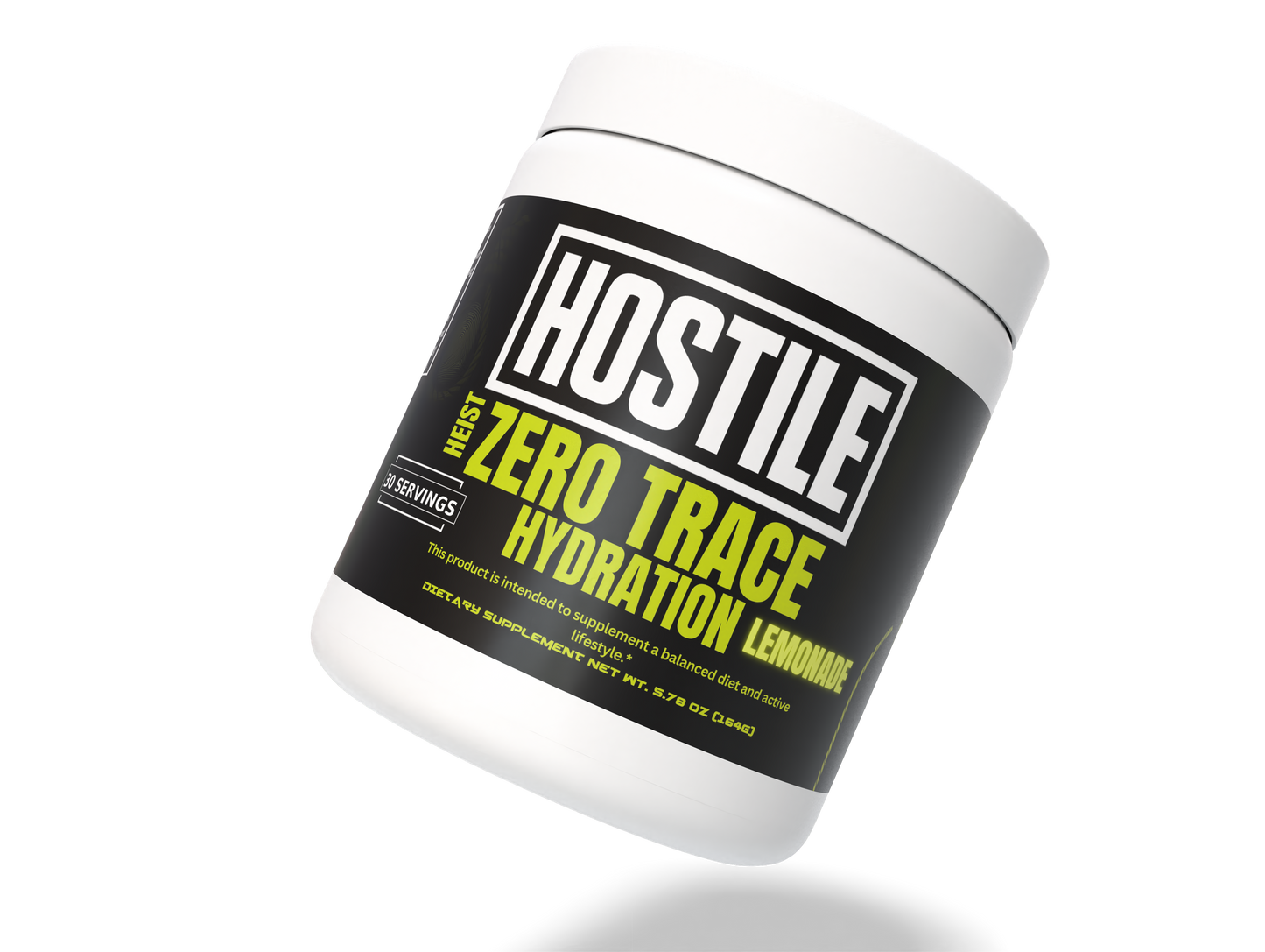 HOSTILE ZERO TRACE Hydration Lemonade
