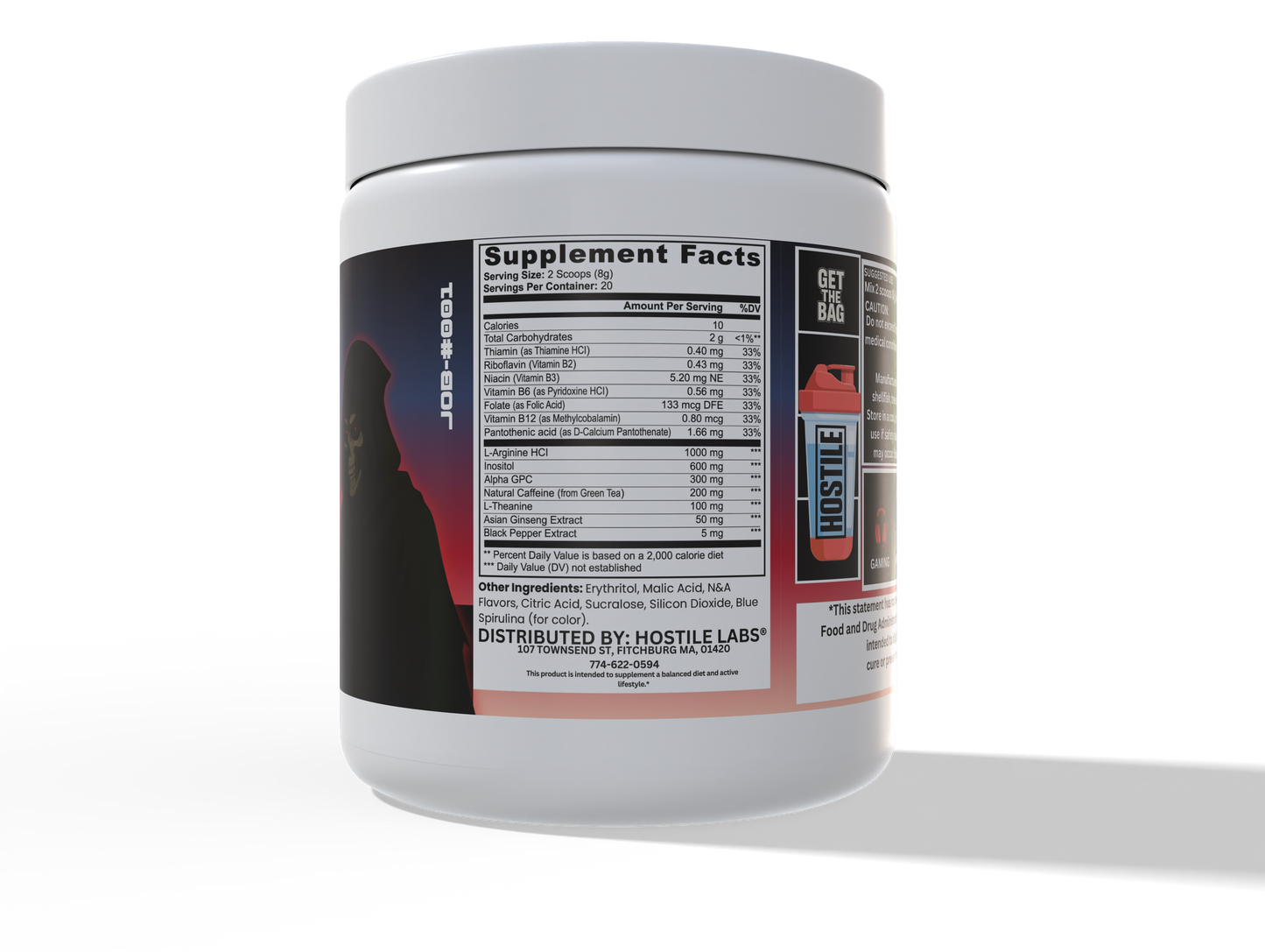 HOSTILE SOUL JUICE FOCUS TUB