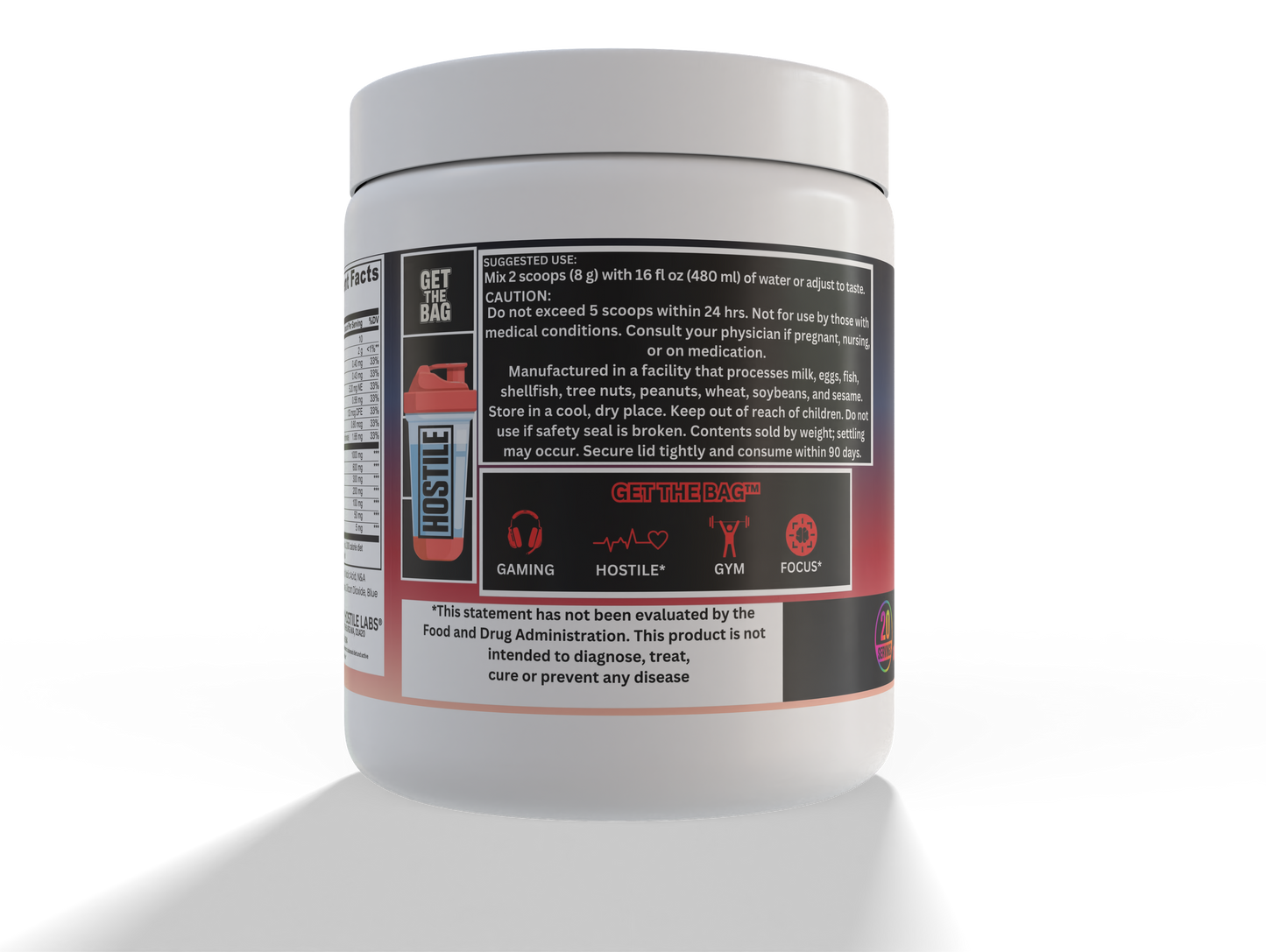 HOSTILE SOUL JUICE FOCUS TUB