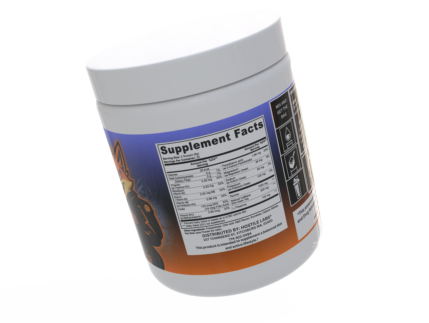 HOSTILE MELTDOWN ENERGY TUB